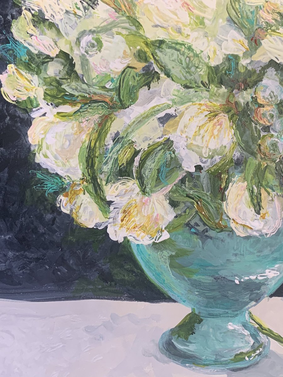 adonnaebrahimi's tweet photo. Painting flowers makes me happy https://t.co/0y3y0IfbaN