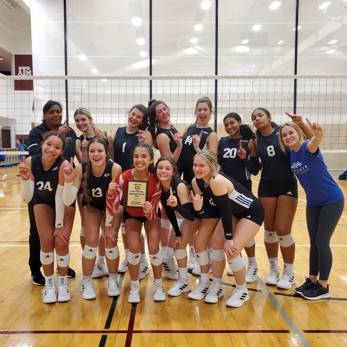 16 Adidas goes 5-0 on the day to win Aggieland Classic!!   Congrats to all!! 
#avatexas #avaproud