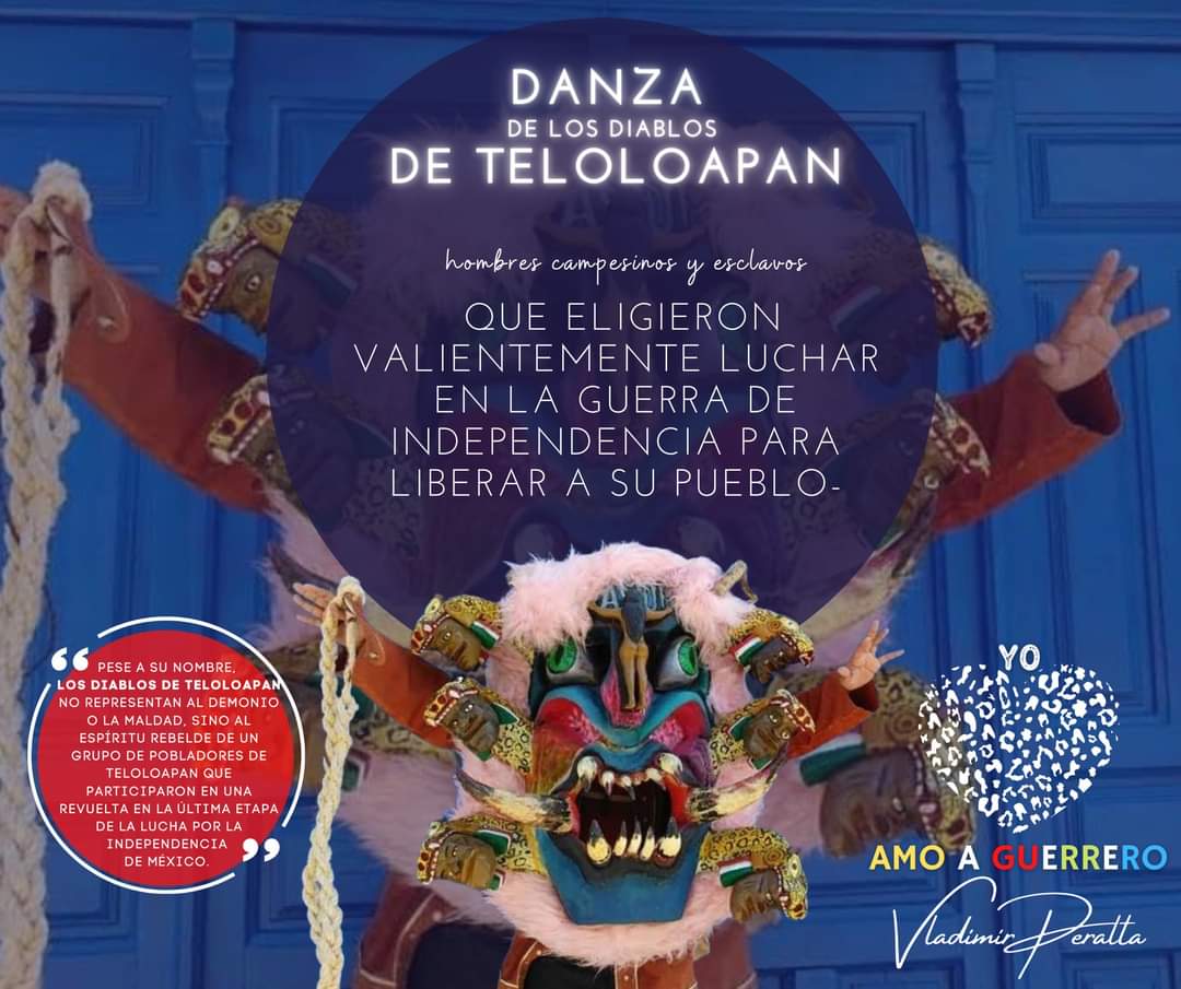 vlackper's tweet image. 📎 Los Diablos de Teloloapan fueron hombres campesinos y esclavos comandados por el general Pedro Ascencio de Alquisiras, considerado brazo derecho de Vicente Guerrero. 👹facebook.com/67897267230228…