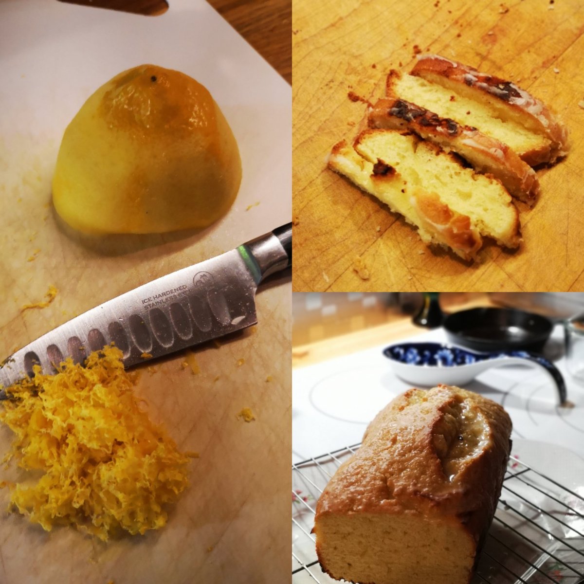 FatCatAnna's tweet photo. Olive oil lemon pound cake .. to be enjoyed for nibbles with tea/cafe if it lasts that long. #baking #evoo #lemon #eatinmoderation #T1D #diabetes #Insulin4all https://t.co/RKp487pnId