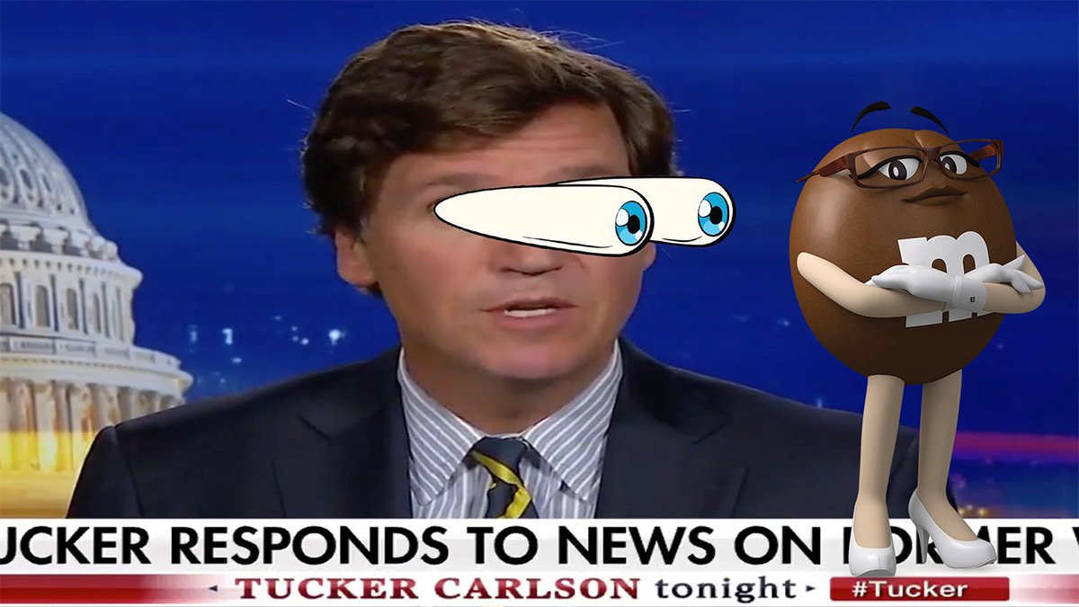 Tucker Carlson Likes His M&amp;Ms "Sexy" tiktok.com/@politidumb/vi…