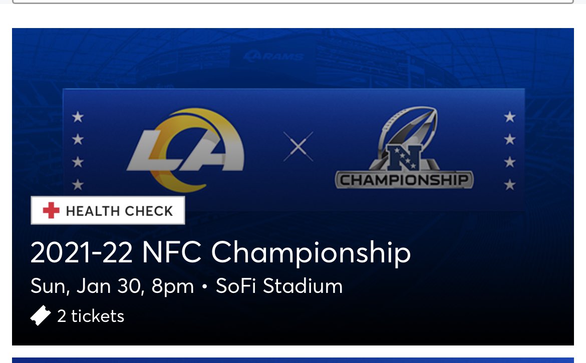 2022 nfc championship tickets