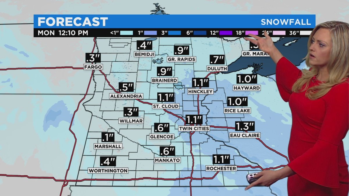 RT @WCCO: Minnesota Weather: Next Dose Of Snow Could Make For Morning Commute Headaches https://t.co/6Q8gVyvbRc https://t.co/W8WPnTVH0d
