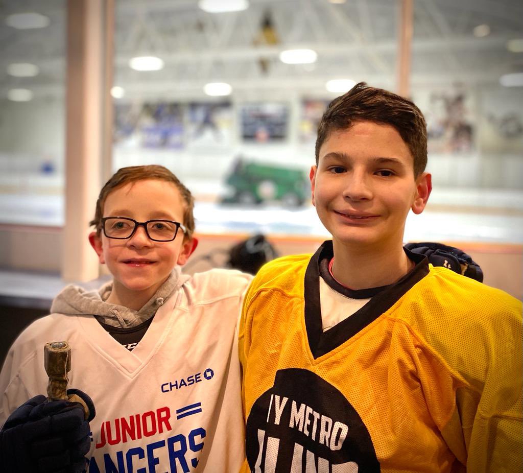 Great practice tonight! Thank you <a href="/ligullshockey/">LI GULLS</a> for volunteering. We had a new skater tonight and he did great! #FutureStar

#NHl #hockeyisforeveryone #nolimits #visionloss #blindhockey #blindsports #hva