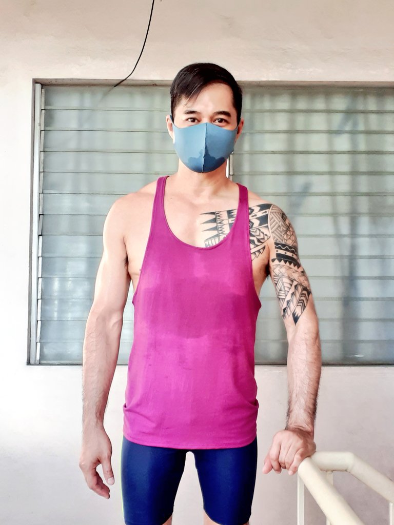 DizonAlain's tweet photo. Selfie after jogging is part of the healthy habit routine, LOL! 
A healthy lifestyle while aging &amp; living with HIV is self-care.

God will enable you to accomplish what you need to get done. Rest in Him. Have a great week ahead!

#MotivationMonday #FitnessMotivation #Almost45 https://t.co/qDl2pMrePI