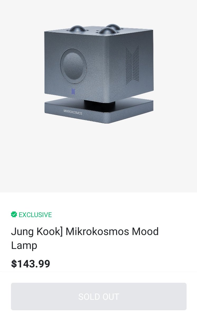 ランキングTOP5 グク mikrokosmos mood lamp スピーカー ...