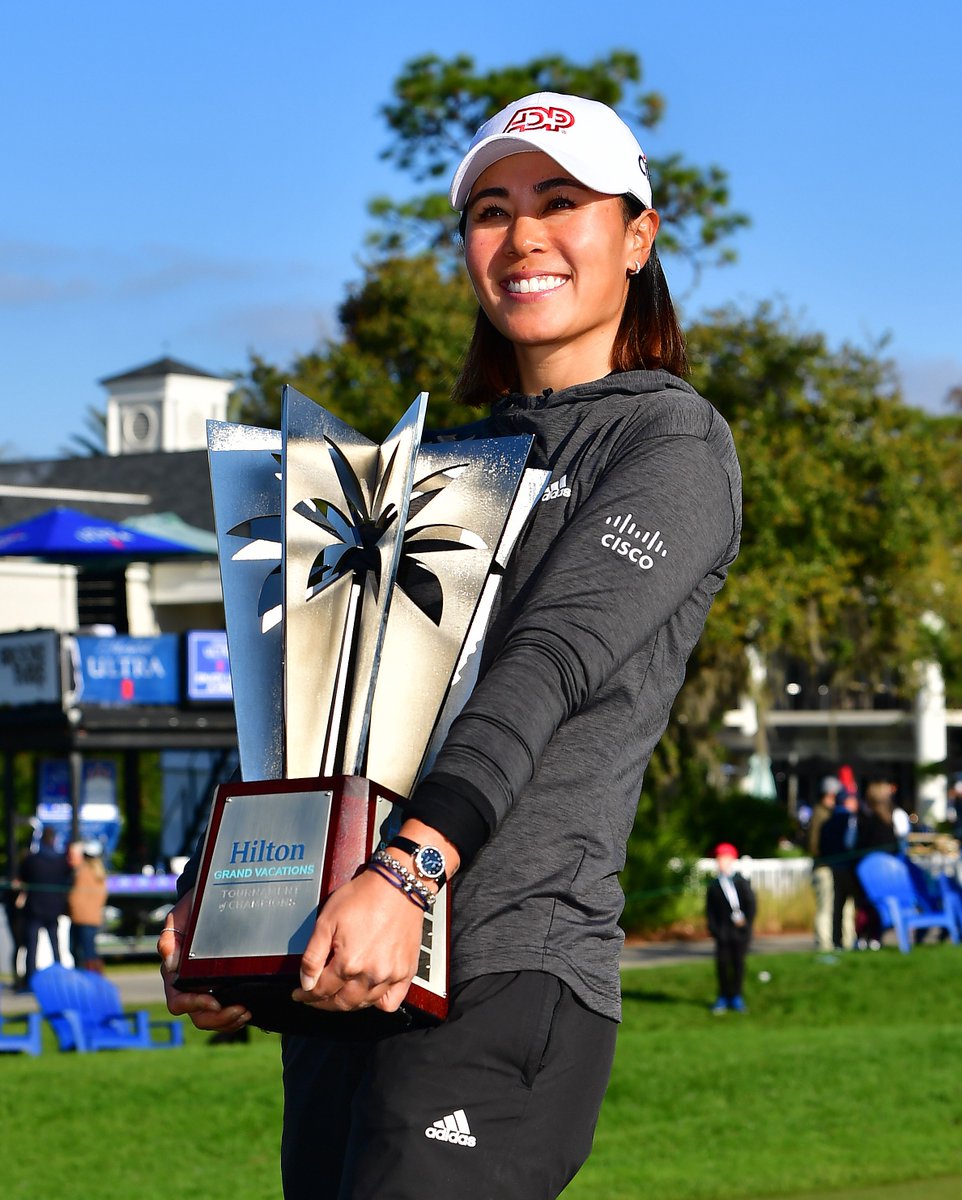 GolfChannel's tweet photo. First win of the 2022 season and her 6th career @LPGA Tour victory. 🏆

@daniellekang had herself a day. #HGVLPGA https://t.co/J4XmQIubGa
