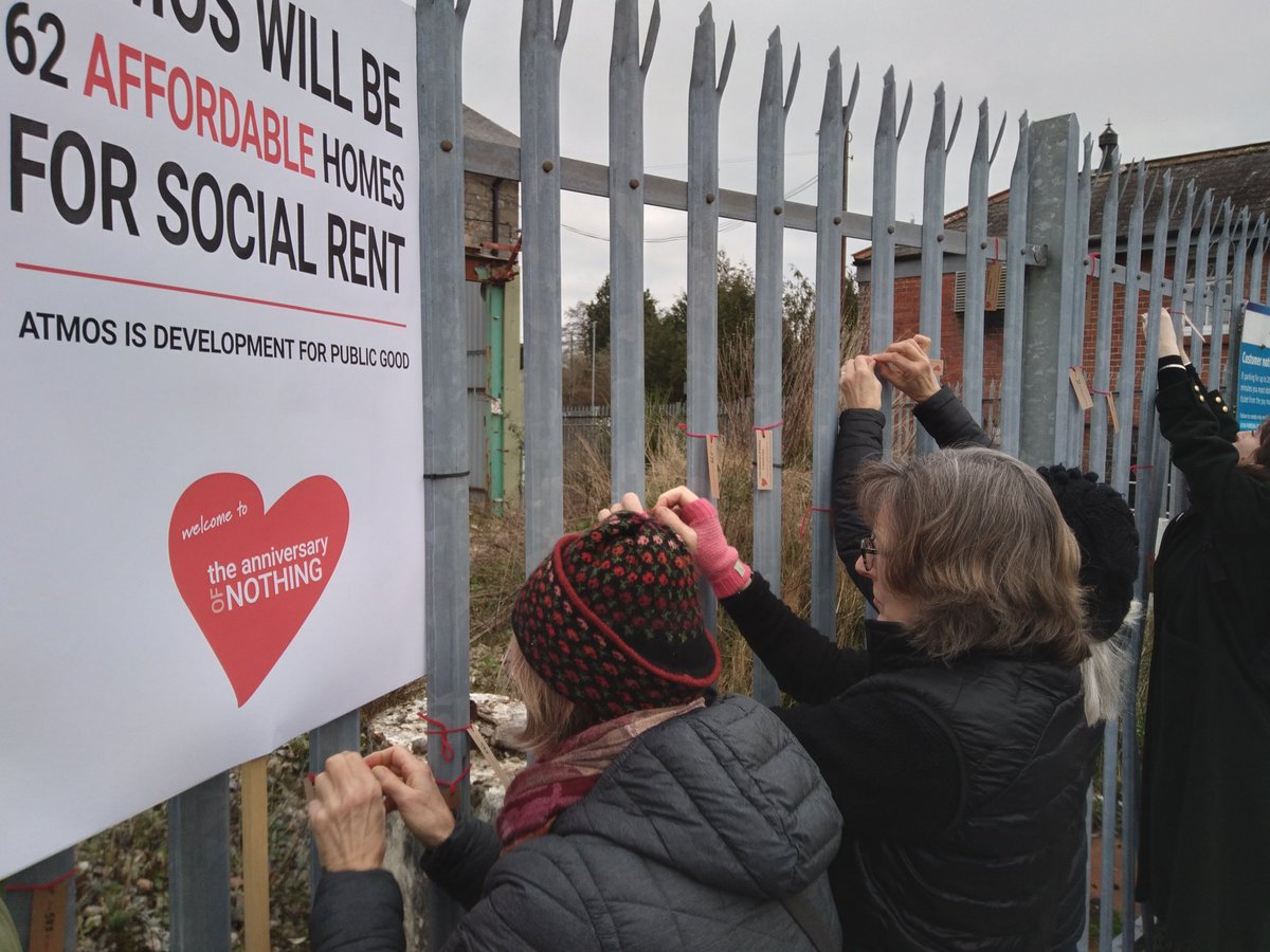 A very clear message from the people of #Totnes to <a href="/Fastglobe/">Fastglobe</a> <a href="/SaputoInc/">Saputo</a> <a href="/PatrickGillies/">Patrick Gillies</a> from our Anniversary of Nothing, each tag representing a day of our time you've wasted. Time to step aside. Give it back to Totnes. <a href="/totnestimes/">Totnes Times</a> <a href="/WMNNews/">Western Morning News</a> <a href="/TQHeraldExpress/">Herald Express</a> <a href="/PrivateEyeNews/">Private Eye Magazine</a>