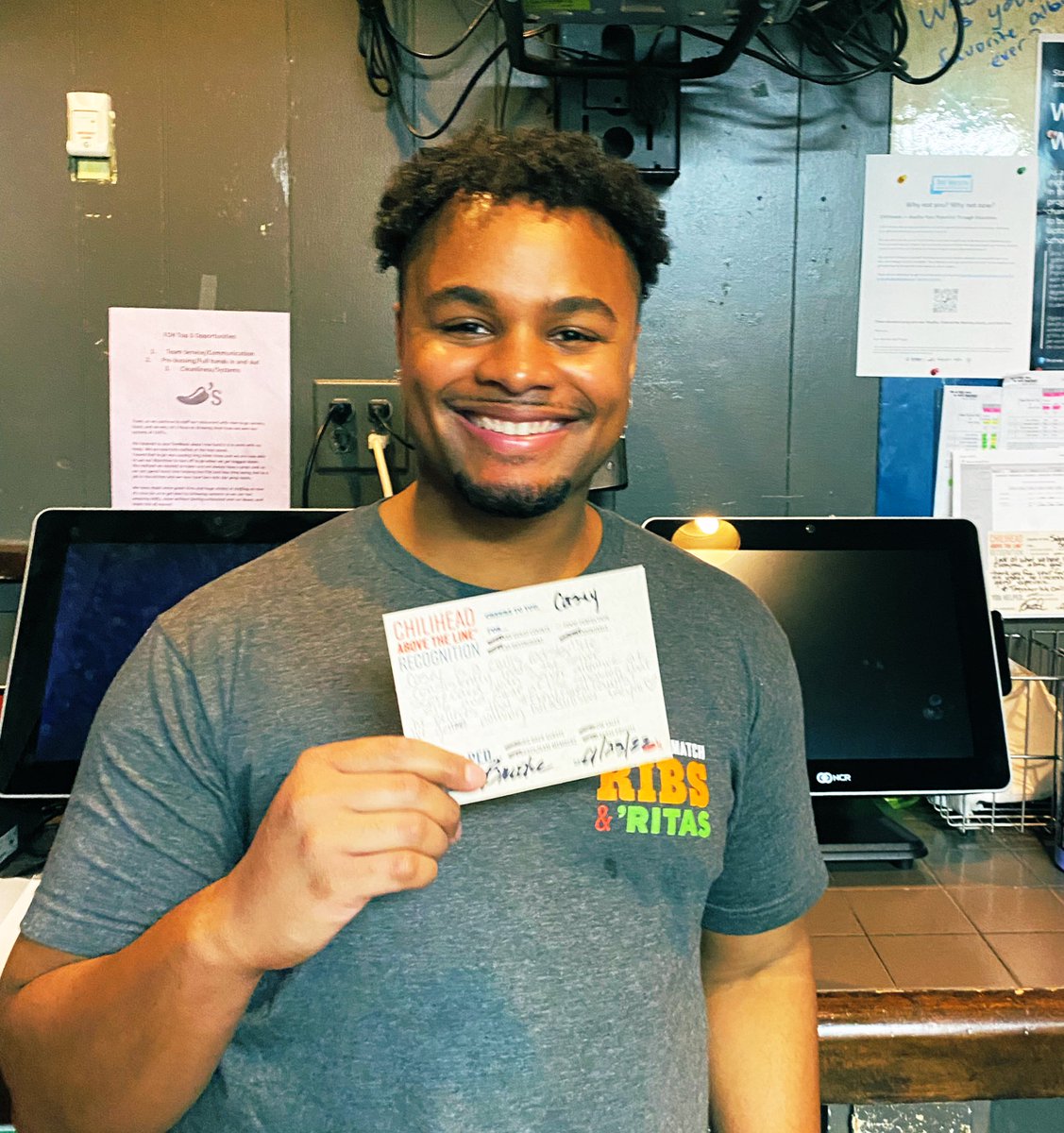 bosslady1778's tweet photo. Do y’all know Casey❓
Well, you should 😎
Because he's on fire 🔥
81% Server Attentive 😍
1% GWAP🤩
#HeUnderstoodtheAssignment ✅
This helps bring JC to a restaurant score of <4% 💚 #Goals here comes Johns Creek #Back2Great 🌶❤️
@Obione52 https://t.co/L0C96mlCGp