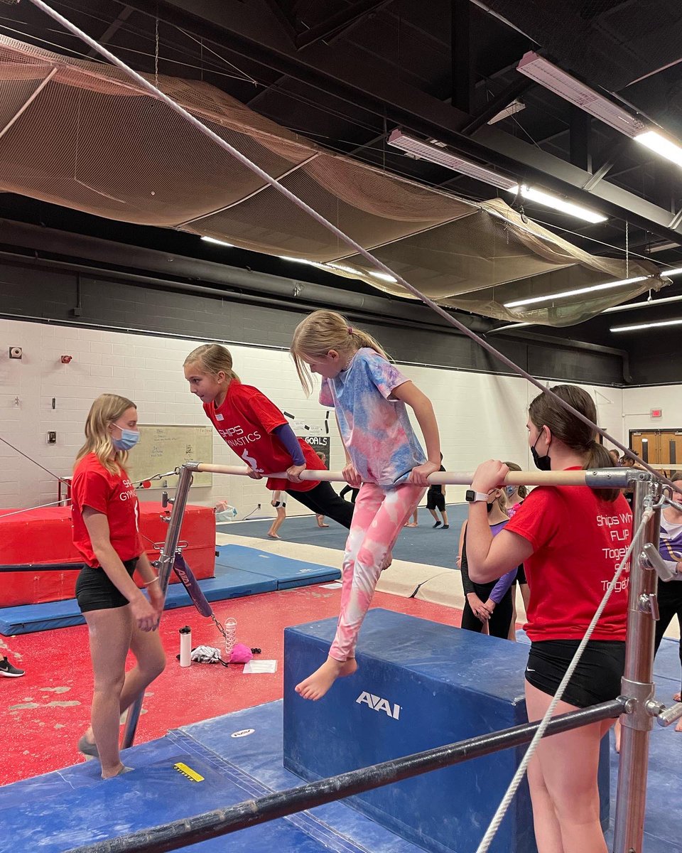 bartow_jacque's tweet photo. ❤️Ships Youth Gymnastics Clinic=SUCCESS✅ https://t.co/oTj1rRIYLu