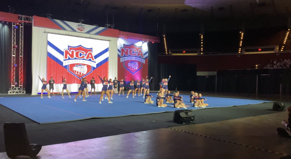 I am so so proud of these girls. In the last 2 weeks they competed at 2 of the biggest comps for hs cheer. They pushed through late night practices, last minute changes to the routines, &amp; did it all without complaint. I could not be prouder to be a Mustang. #SachseSoSweet