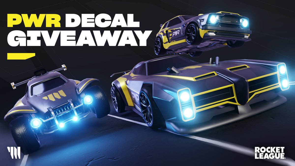 🥳 GIVEAWAY TIME 🥳

For all the insane support today we are giving away 3 PWR decal pack codes available for all platforms⚡

How to enter:
- Follow us <a href="/PWRUpdates/">#PWRUP</a> 👈🏼
- Retweet this tweet 👈🏼

You have 24 hours to enter! Good luck 🤝
