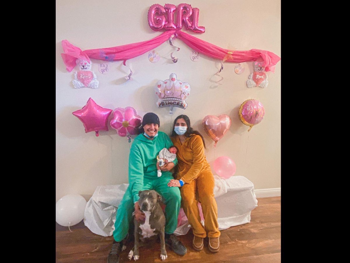 Hey Twitter, just came back on here to say: WE HAVE A GIRL! 💖🎀💞
Elaina; Bright, shining light 🌟
At 10:57 PM on Tuesday January 18th, our worlds got a little bit brighter. Luke &amp; I came home with our beautiful, healthy baby girl. God knew our hearts desires and exceeded them.