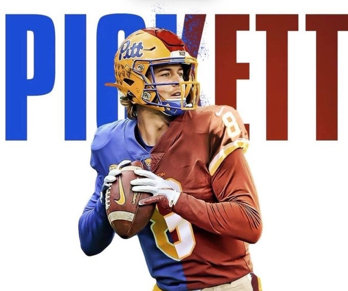ReportWarpath's tweet photo. Washington Hogs QB Draft Options
#WashingtonHogs 
#WashingtonFootball 
#HTTR 

-Kenny Pickett 
-Sam Howell 
-Malik Willis 
-Matt Corral 
-Desmond Ridder https://t.co/IA8kQ8BUZU