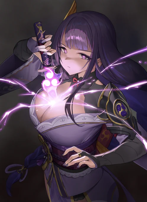 雷電将軍⚡️
#原神 