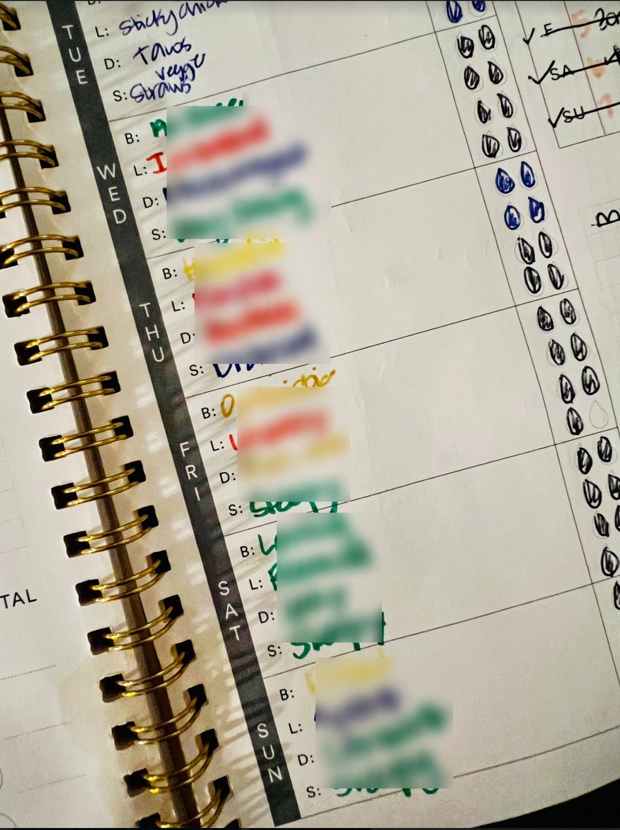 MrsAKThompson's tweet photo. I am wrapping up Week 2 of the #frostyfour2580 Challenge! This week I choose to use the Mood Meter to check in with myself and my mood at every meal. It was really insightful! https://t.co/Y5eE7tYCpE