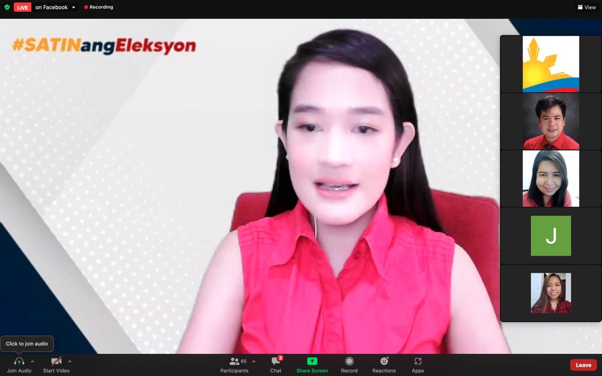 bayanmo's tweet photo. Ms. Antonette Eduardo, Networking and Advocacy Officer of @lente_ph talks about our right to vote.
WATCH: https://t.co/VDi88oaT9u
#bayanmoipatrolmo
#MayBilangAngBotoKo
#Halalan2022
#BulSUan https://t.co/3djGvOvGfK