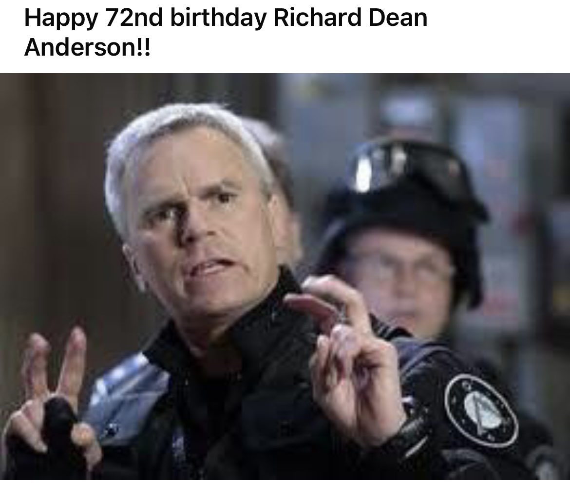 Happy Birthday Richard Dean Anderson!   