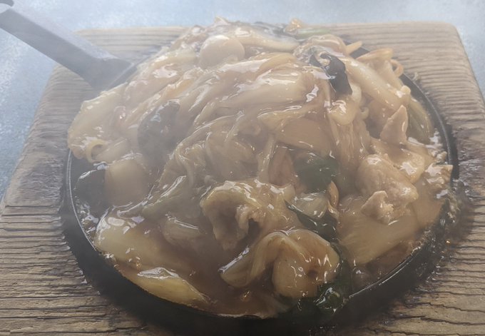 五目あんかけ焼きそばのtwitterイラスト検索結果