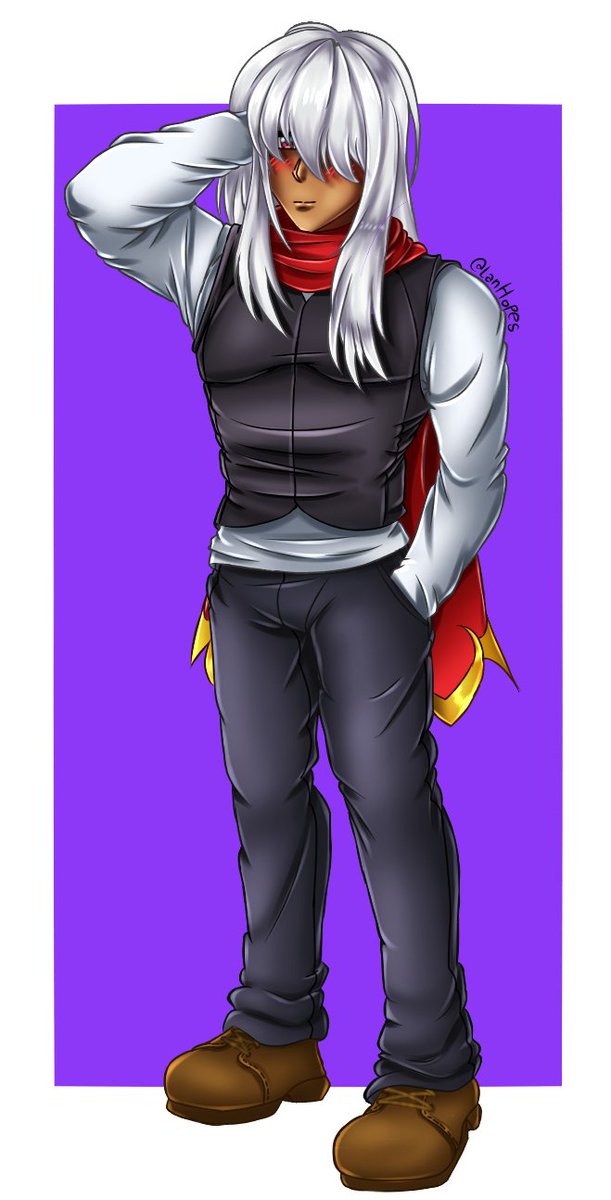 LewdHopes's tweet photo. This is Kavy 
He is son of an incubus and human woman and he is also Lanny's boyfriend 

#anime #OC #animeboy https://t.co/7ZbYUHSrad