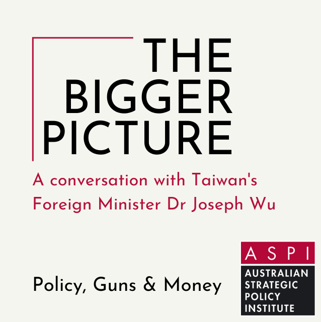 MOFA_Taiwan's tweet photo. Minister Wu's @ASPI_org conversation is a must for those seeking a sophisticated take on top #Taiwan🇹🇼 topics like the country's foreign policy priorities, #TaiwanModel of assistance & relations with #Australia🇦🇺. Listen & read!
▶️https://t.co/UJ0DnNu8Ug
▶️https://t.co/svYygUGhck https://t.co/cGN9xyJsAr