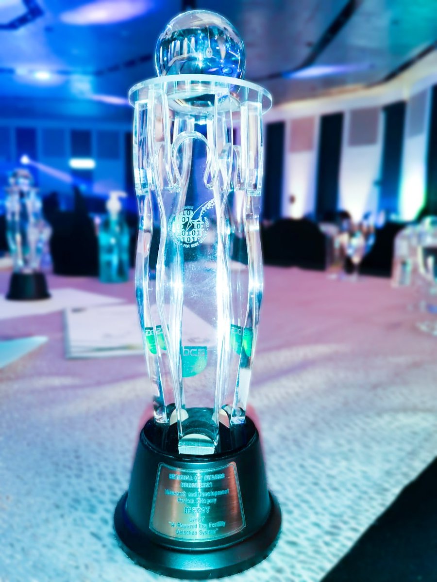 0relit's tweet photo. In recognition of the significance of our latest innovation, an AI-powered Egg Fertility Detection system, OREL IT had in fact been bestowed with a Merit award at the National ICT Awards – NBSQA 2021 held on the 21st of January,2022 at the BMICH. https://t.co/vj9WP5UI4k