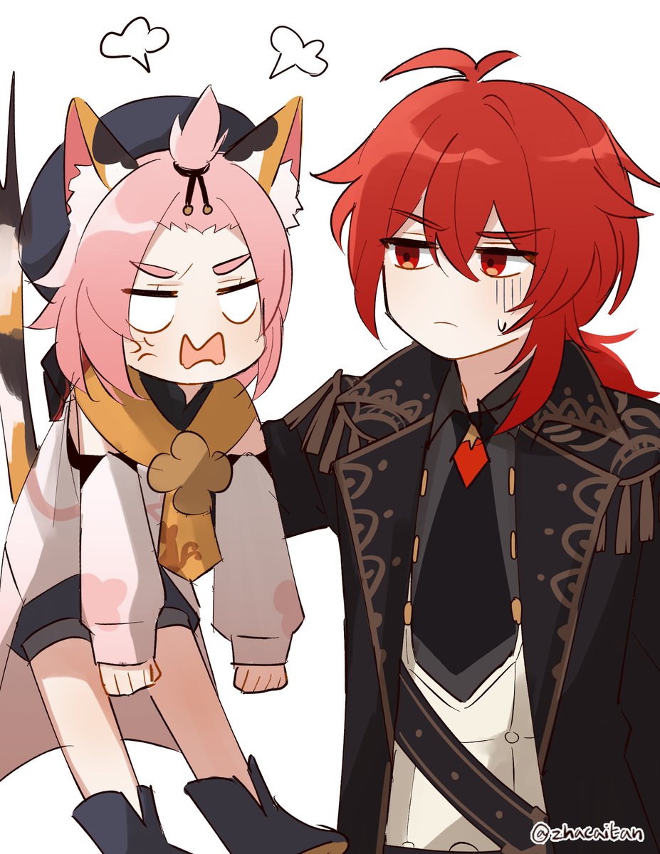 zhacaitan's tweet photo. I tried drawing different characters https://t.co/vFl8mnZIAT