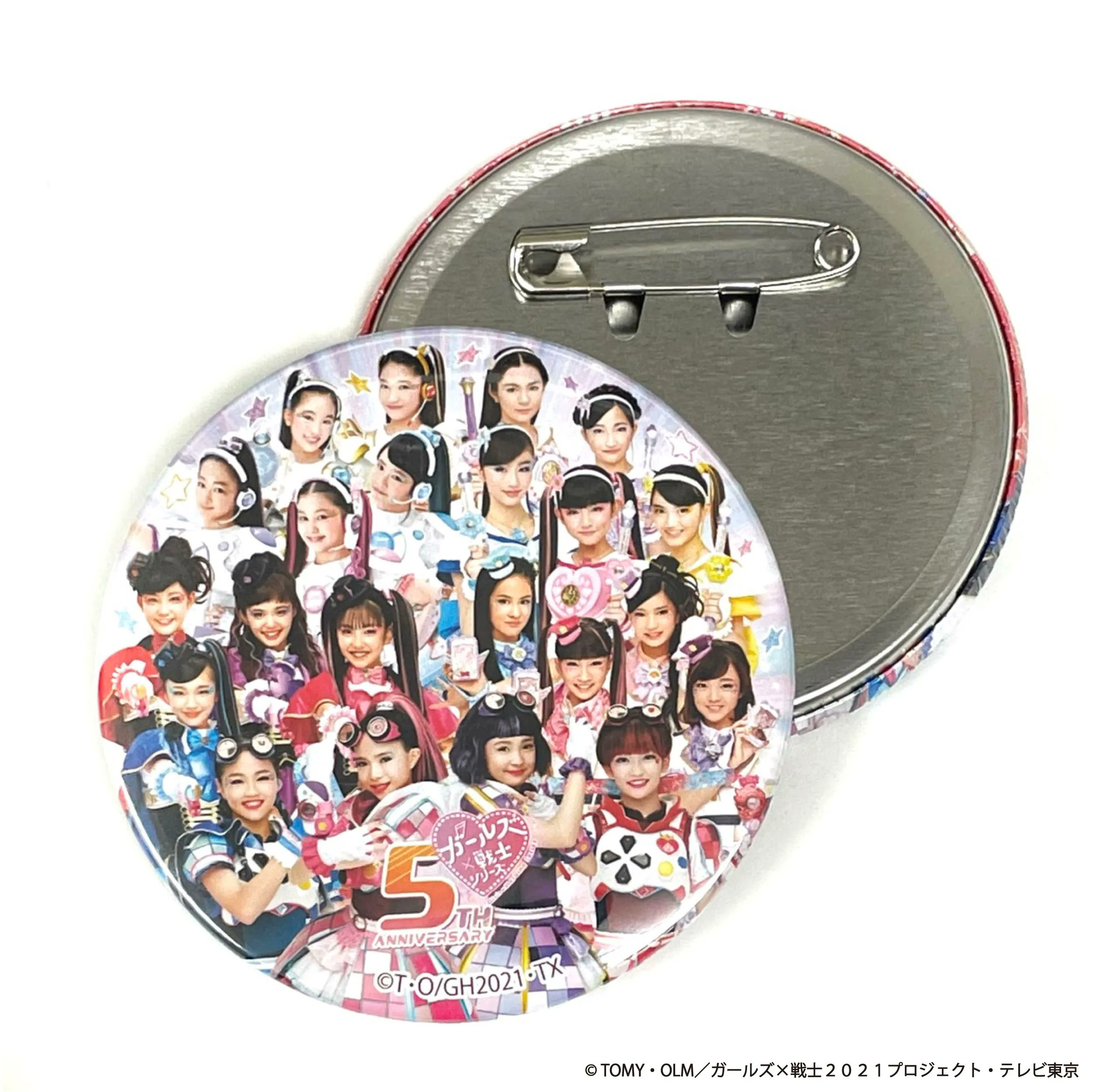 国内外の人気 比嘉優和 直筆サイン コメント入り Lucky2 ファンミ限定缶バッジ アイドル