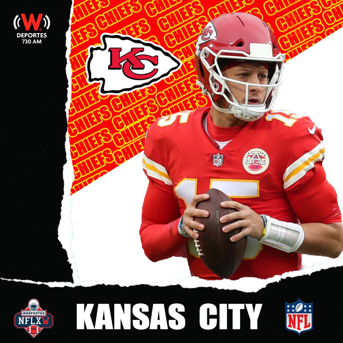 deportesWRADIO's tweet photo. ‼️LOS CHIEFS VAN A LA FINAL DE CONFERENCIA‼️

En un juego que quedará para la historia, Kansas City venció en OT a los Bills de Buffalo y se ponen a un juego del Super Bowl 🏈

¡Qué partido! 😱

#LaVozDelDeporte🎙️ https://t.co/uLUtT5lgHf