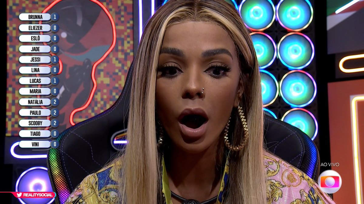 bicmuller's tweet photo. A CARA DA BRUNNA quando soube que ia ter que votar em mais alguém kkkk #bbb22 https://t.co/3B6HWyO7SC