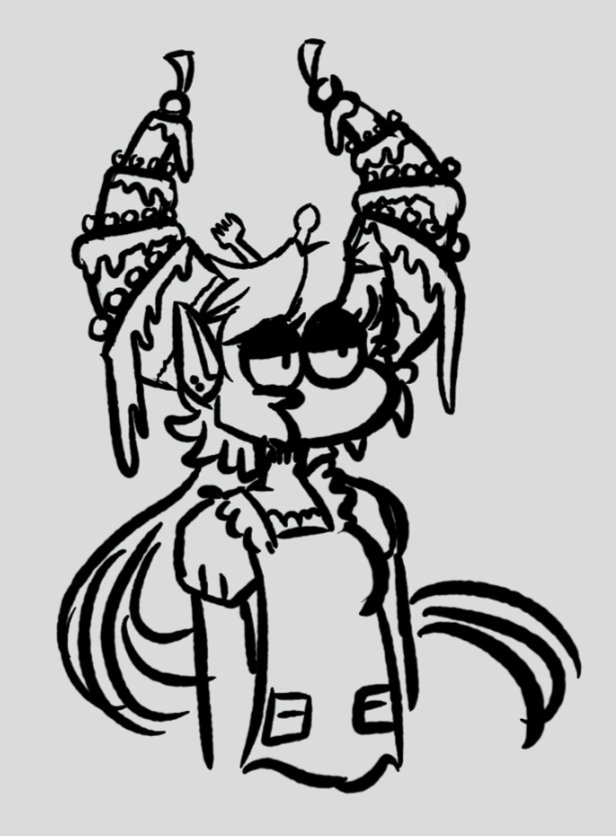 Team6x111's tweet photo. Grey (@popcorn_goddess) designed Sarai! Here's the ref of her, as well as memes and then the first ever iteration of her! https://t.co/AJkpTY06qM