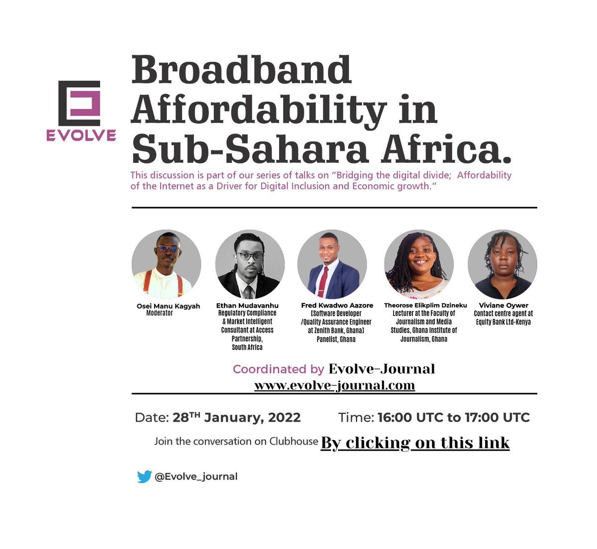 Evolve Journal ( Evolve Journal) Twitter