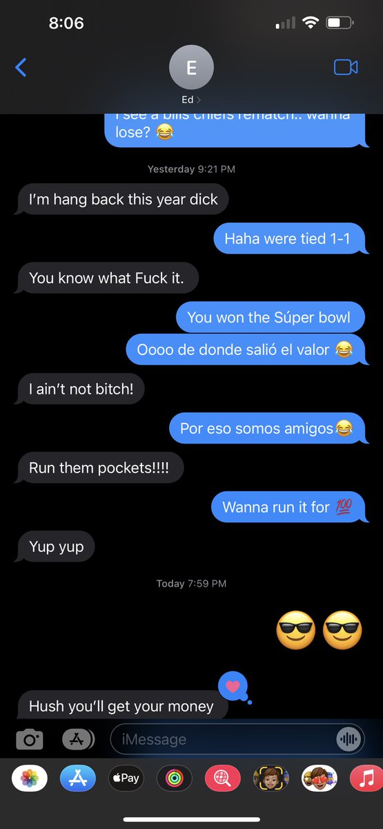 herrera00713's tweet photo. Winning money is nice, but it’s nicer when it’s from ya homie. @Kill_Eduardo  
#scaredmoneydontmakemoney https://t.co/ELRHhQ2Ydw