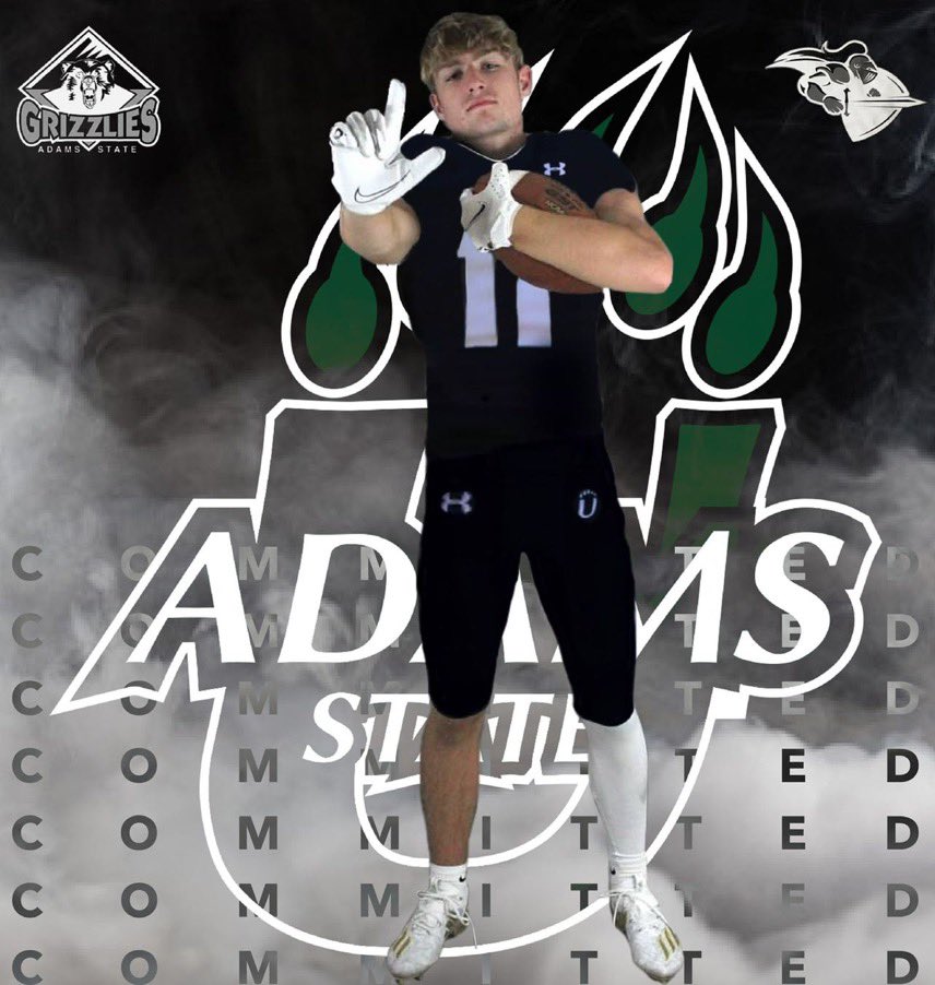 Blessed to say I will be continuing my academic and athletic career at Adams State University. I’d like to thank my family, coaches and teammates for their continued support. Go Grizz 

<a href="/_CoachDiaz/">Coach Jacob Diaz 🇨🇺 🇲🇽</a> <a href="/CoachKT76/">Kenneth Trezvant</a> <a href="/CoachRiley7/">Coach Riley</a> @AdamsStFTBL_WIN <a href="/CoachJHarrison_/">Jarrell Harrison</a>