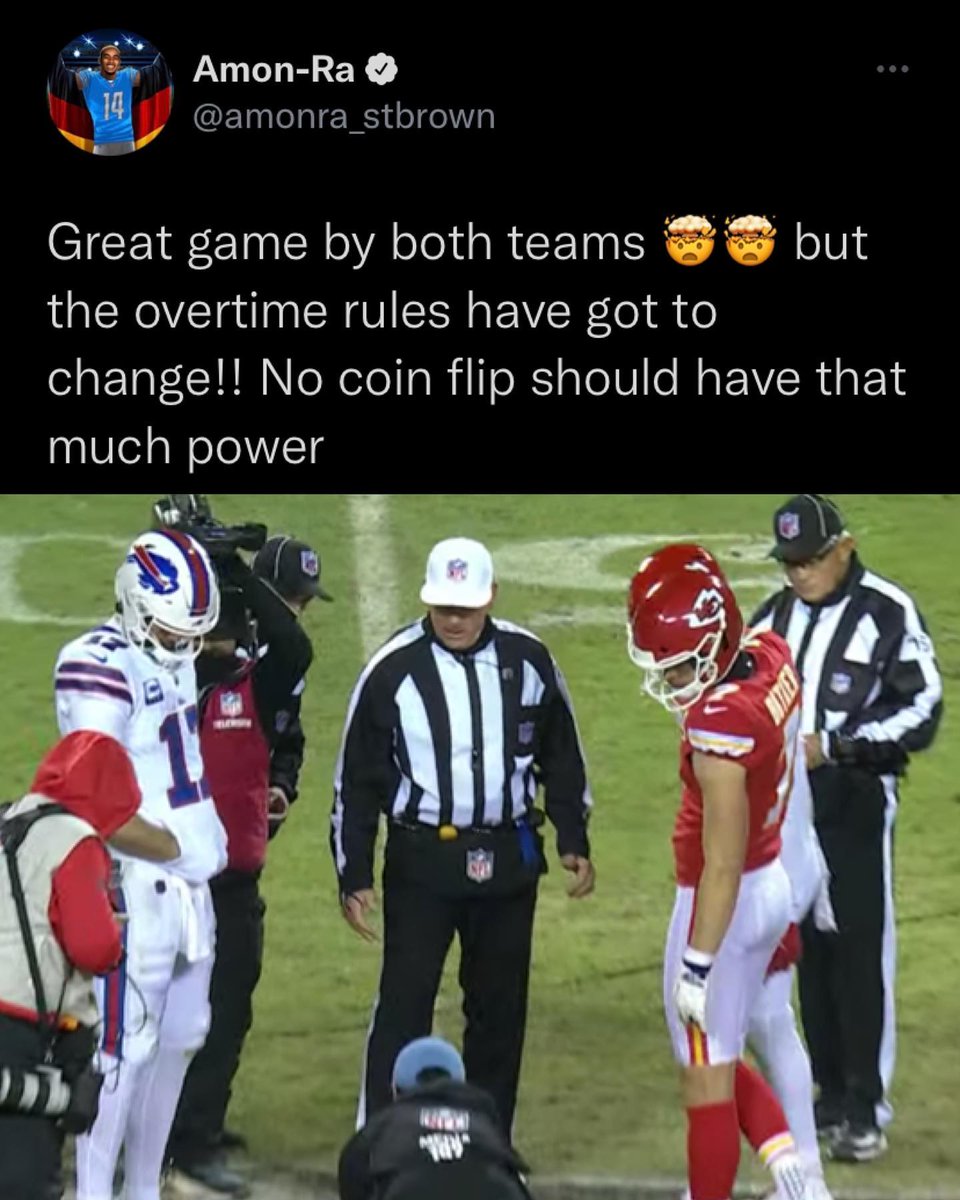 Should the NFL change the OT rules?