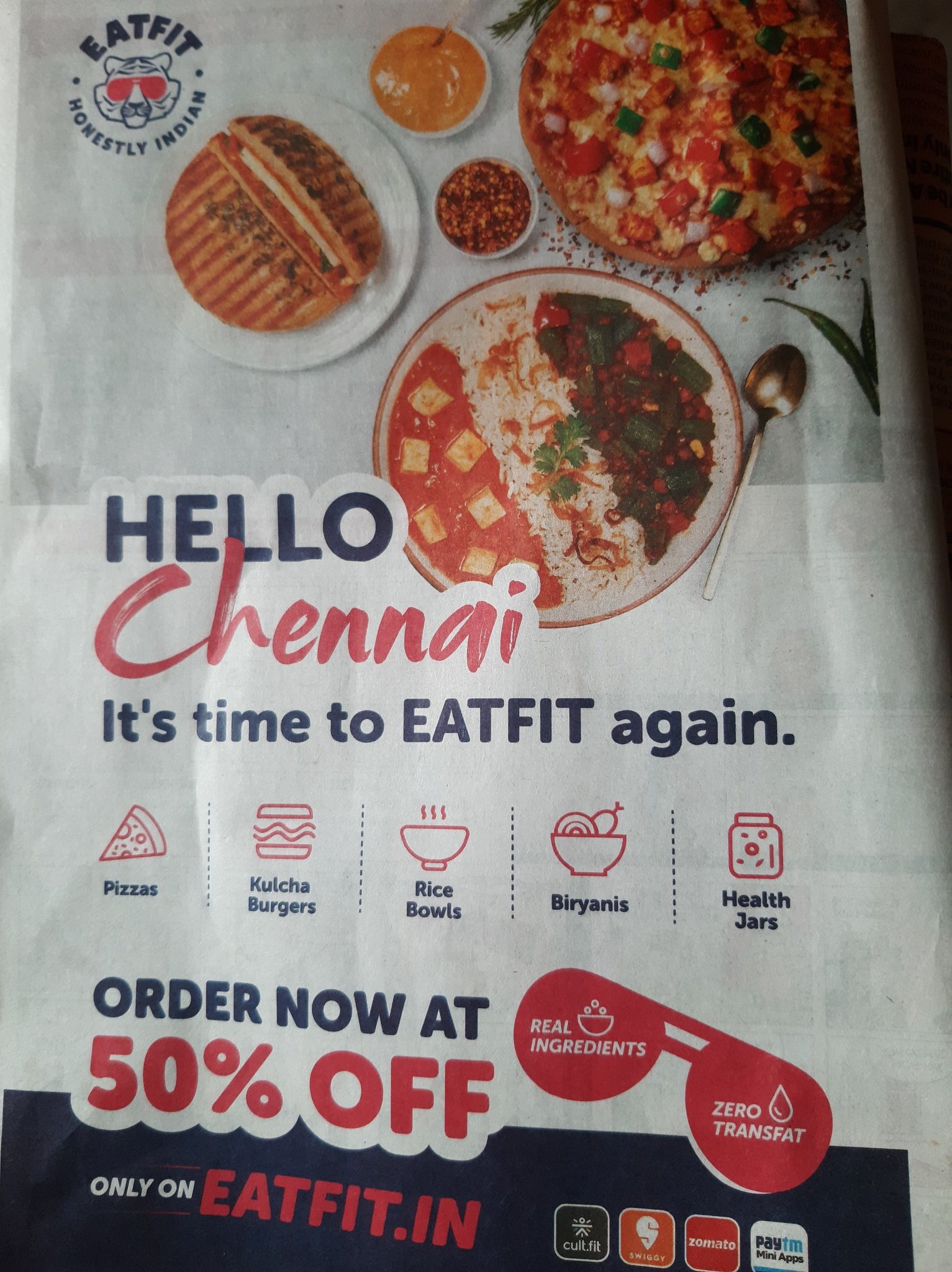 Anjali Anand I Wonder How Pizza Burgers Biryani Could Fit Into An Eat Fit Category Should I Term It Marketing Stupidity T Co Ycnabvqgaz Twitter
