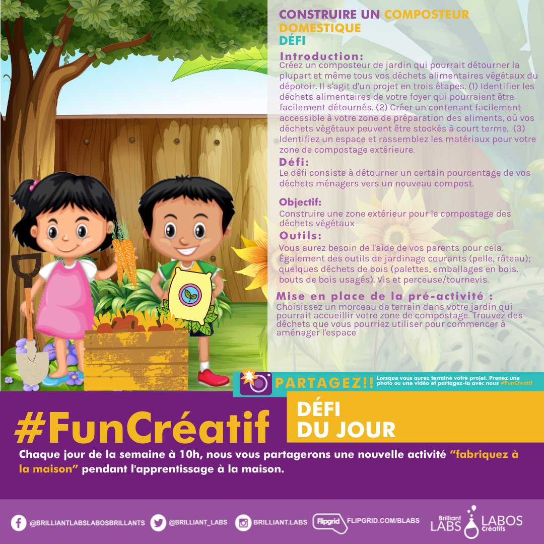 labos_creatifs's tweet image. Rejoignez-nous chaque jour pour découvrir une nouvelle activité #FUNCréatif à la maison.  Pour découvrir d&apos;autres activités, rendez-vous sur projects.brilliantlabs.ca/projects-list.
#funcréatif #laboscréatifs
@Gov_NB @nseducation @EDU_GovNL  @EducationPEI
 @PEITF @PSBPEI @CSLF_IPE