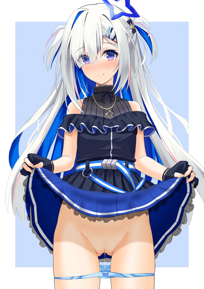 「君に触ってほしいな💙」 