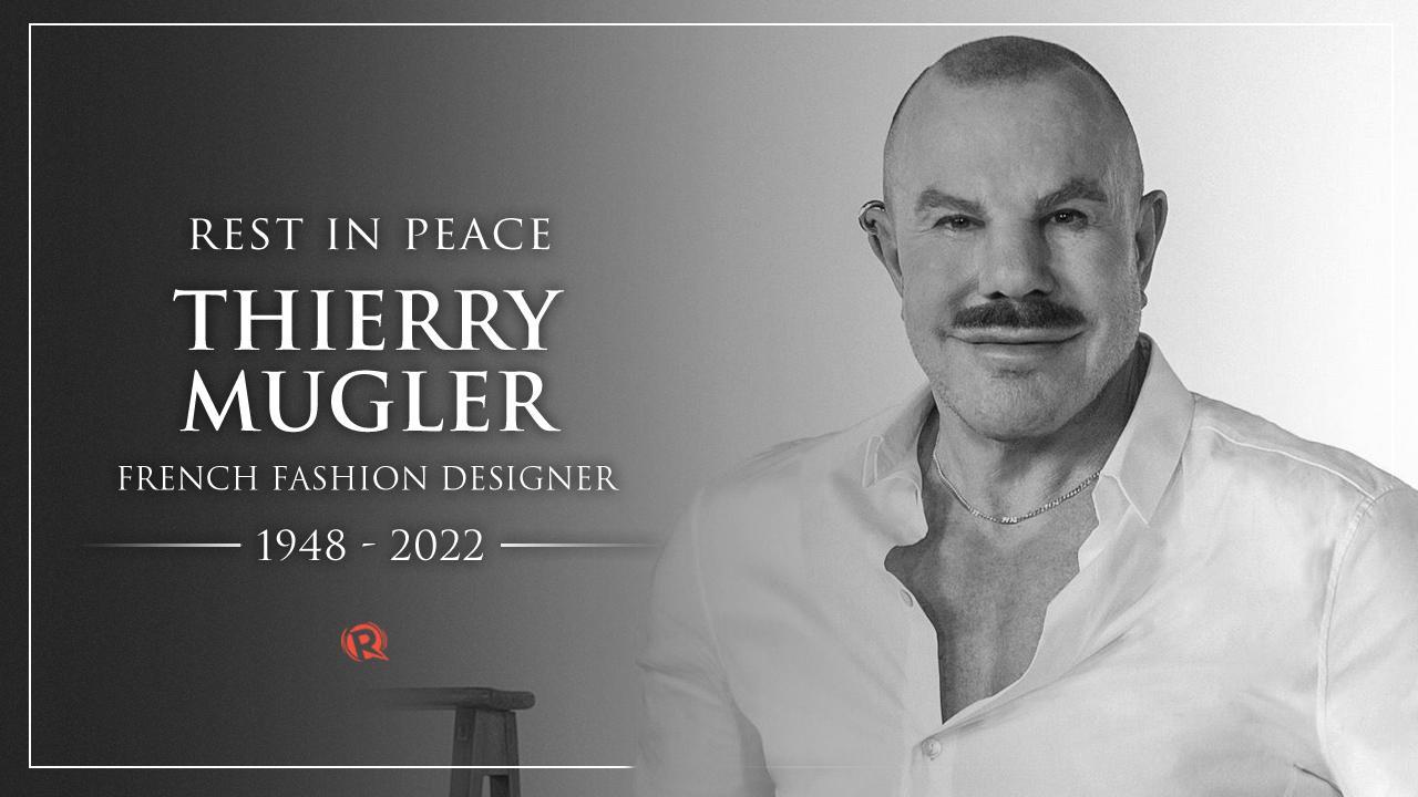 French fashion designer Thierry Mugler dies at 73