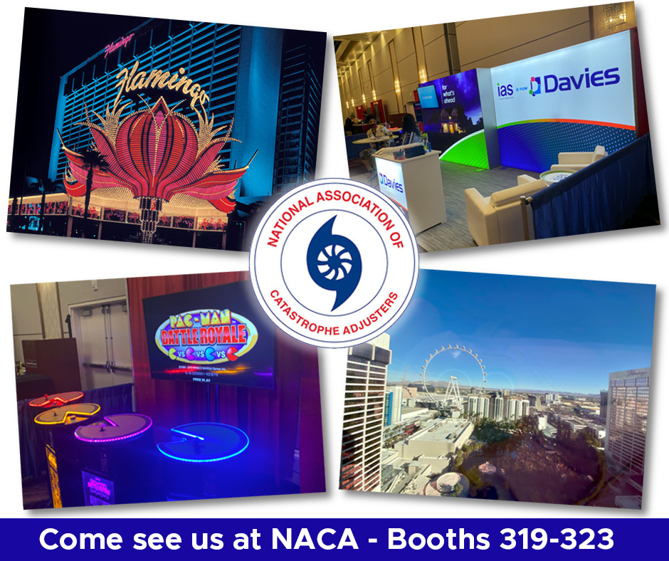 We're at NACA &amp; ready to talk to adjusters! Make sure to stop by our booth (319-323) and meet with our recruiting department! #naca2022 

We'll see who's the best at 4 on 4 Pac Man - our Director of Adjuster Training, Ryan, maintains he's unbeatable. Put him to the test...
