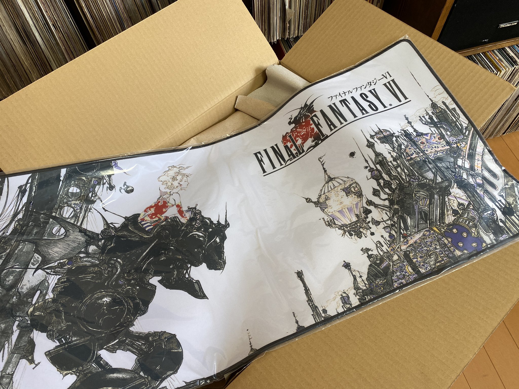 匿名配送 ファイナルファンタジーVI ゲーミングマウスパッド FFVI