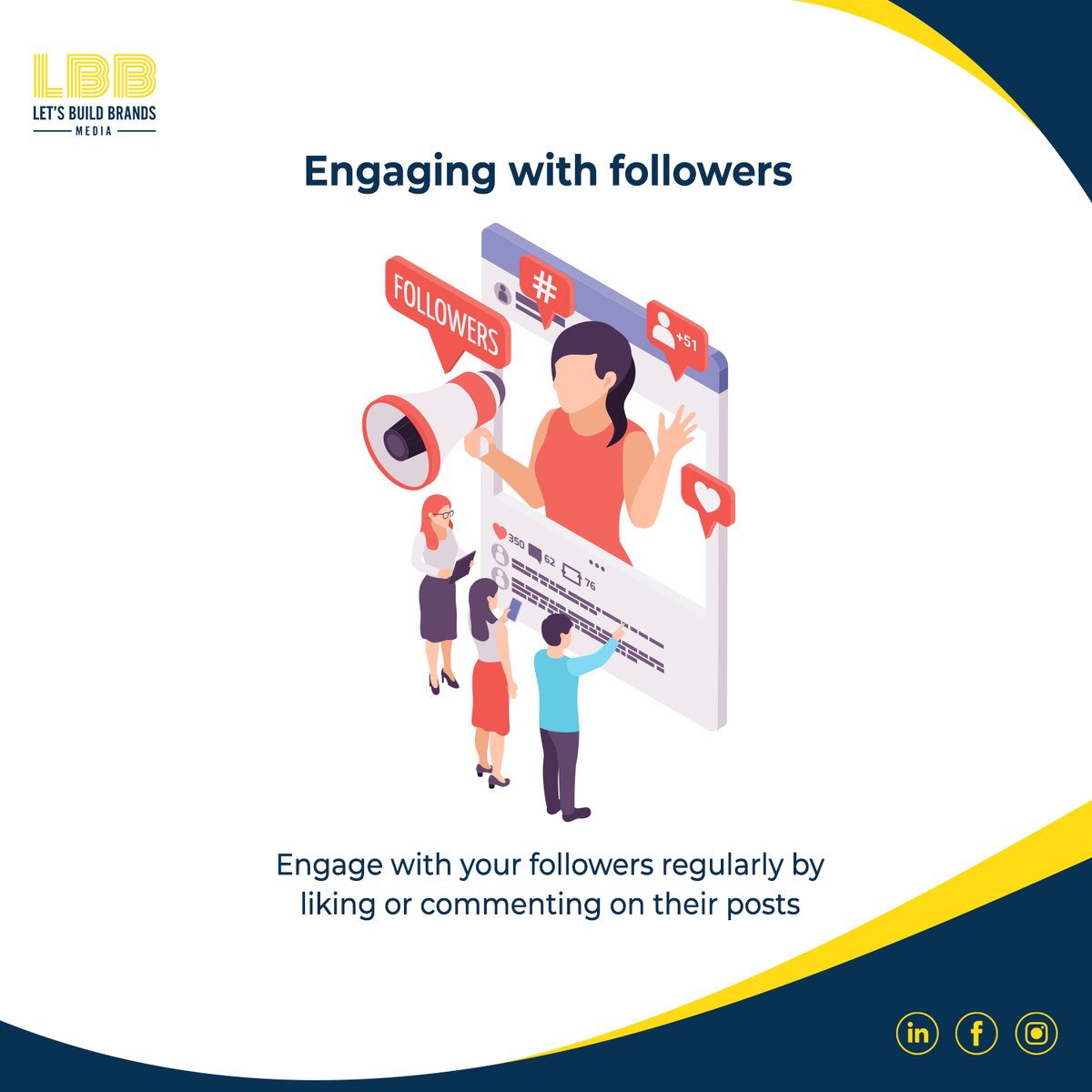 lbuildbrands's tweet photo. Here are the 3 ways through which you can beat the social media algorithm-consistency, engaging with followers, and community building.

#socialmedia #socialmediamarketing #marketingstrategy #letsbuildbrands #brandingstrategy #instagrammarketing https://t.co/Xjxd3wdaEa