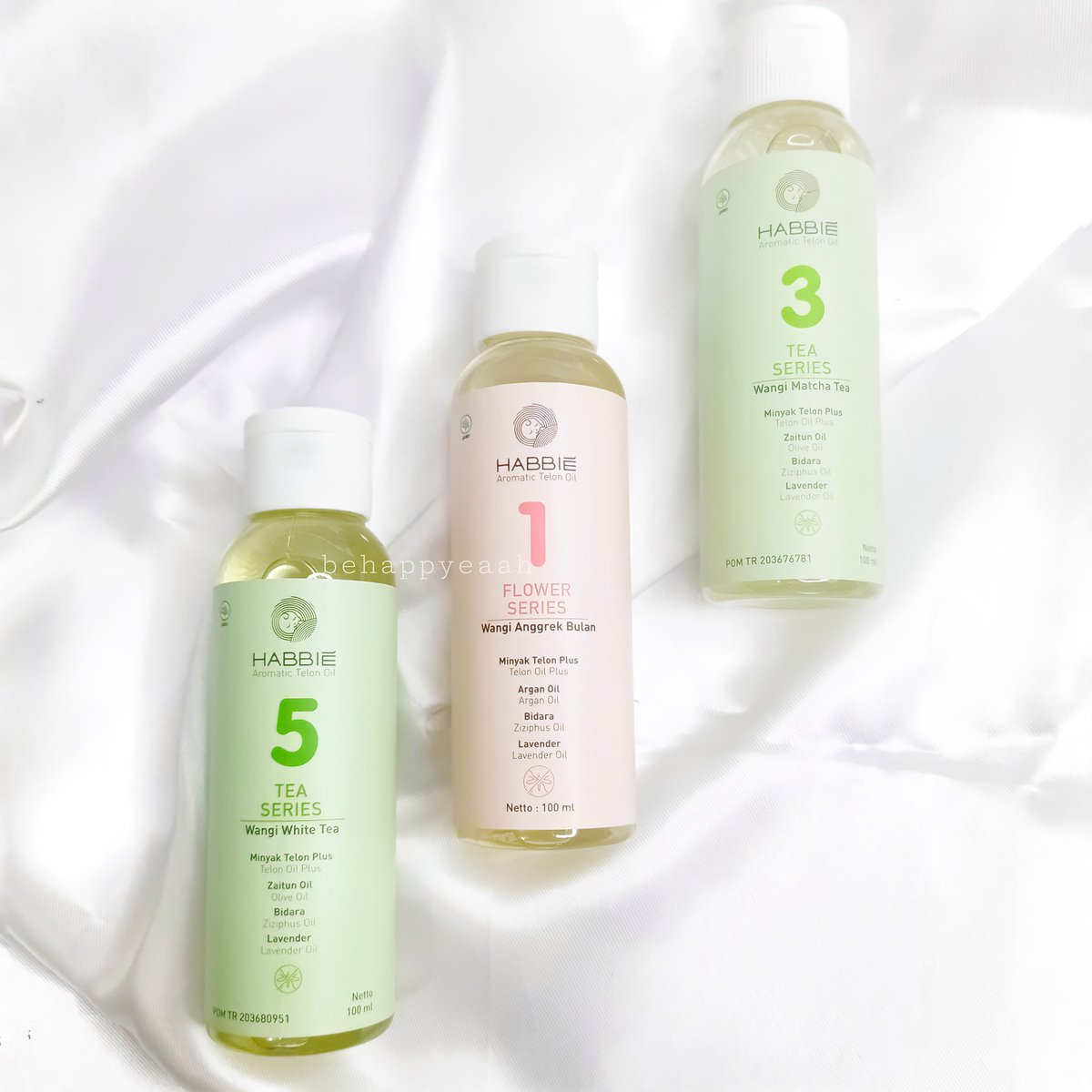 behappyeaah's tweet photo. ▫️Habbie Aromatic Telon Oil▫️
By @habbie_id

Varian⤵️
✓ 1 Flower Series Anggrek Bulan
✓ 3 Tea Series Matcha Tea
✓ 5 Tea Series White Tea

#HabbieAromatik
#TelonSultan
#SmellGoodFeelGoodDoGood 
#racunbodycare https://t.co/arPGTadvhK