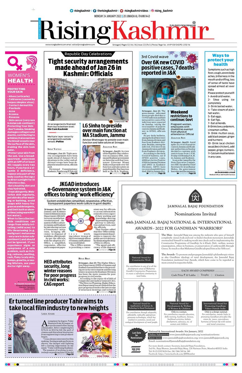 RisingKashmir's tweet photo. Download your personal copy at
https://t.co/CwxQrPni5q

#EducationSpecial
@RisingKashmir
#MondayMotivation https://t.co/CjBvEmPqST
