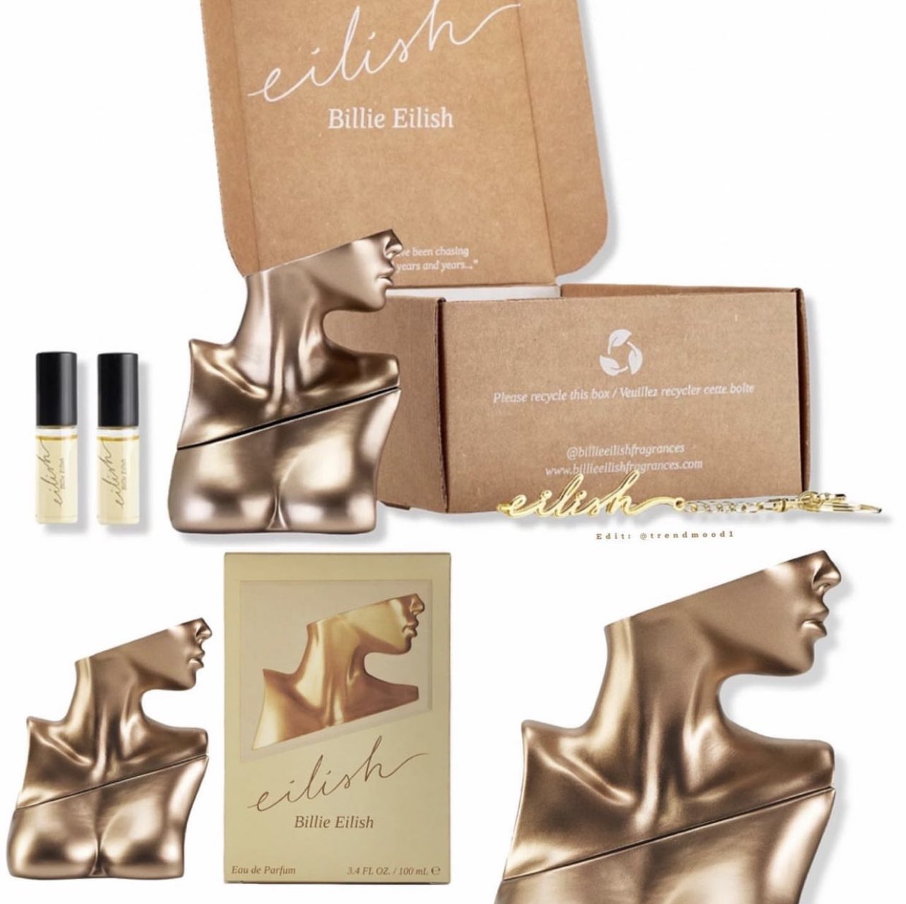 New EILISH Eau De Parfum Billie Eilish Fragrance Perfume 3.4 fl oz NIB lagoagrio.gob.ec