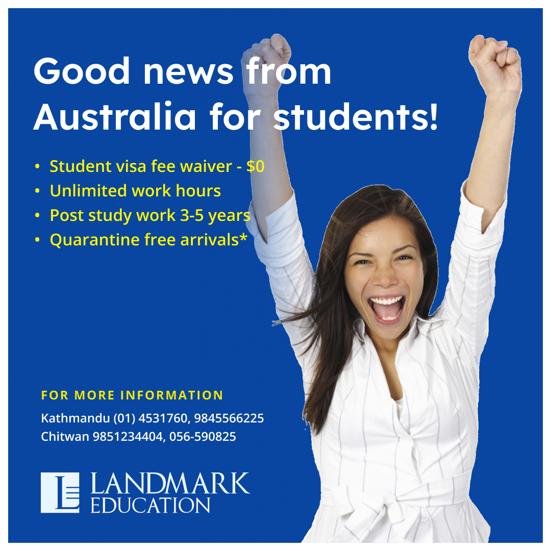 The Government of Australia announced international students arriving in Australia from 19 January - 19 March, 2022 will have their visa fee of AUD 630 rebated.