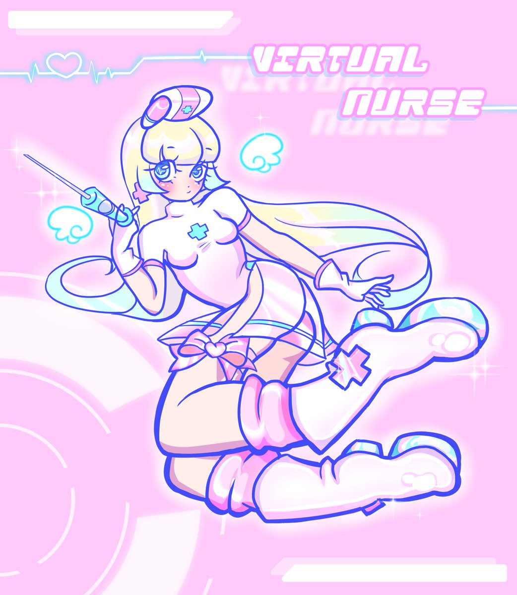 dollyb0t_exe's tweet photo. 🎀ｖｉｒｔｕａｌ🌐 ｎｕｒｓｅ💉 
thank you to @PumpkinNurse for the commission!! u are so sweet and i love your twitch streams!! =^o^= hope u love it friend ☆〜（ゝ。∂）💝 https://t.co/RprnllG0bd