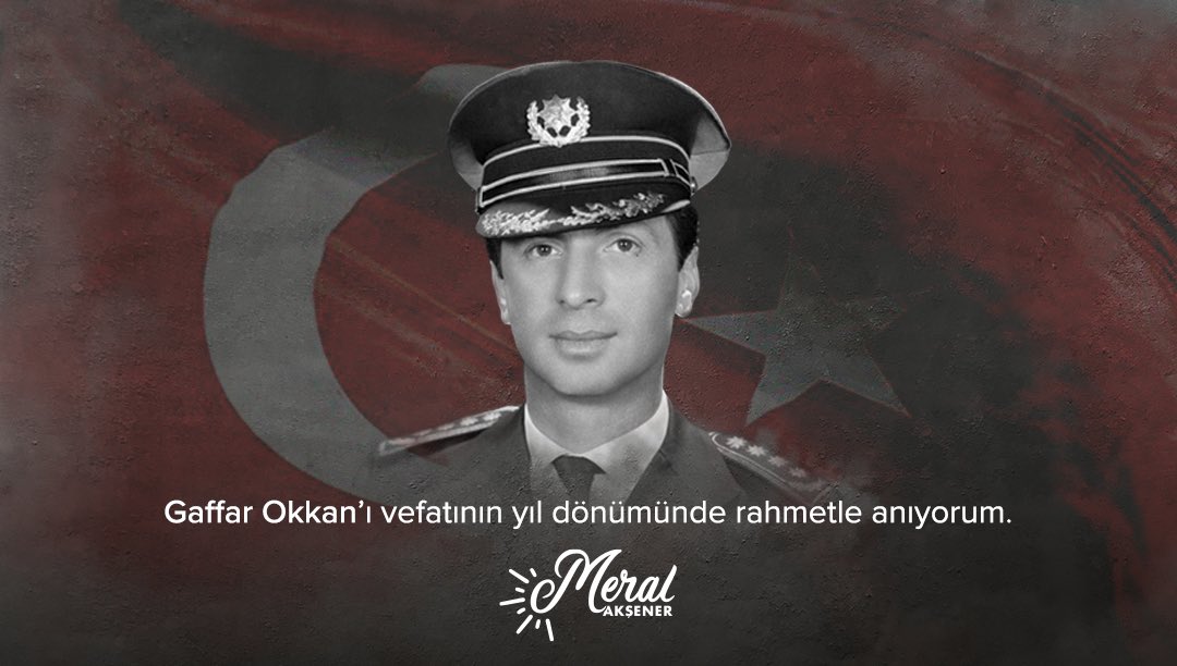 meral_aksener's tweet photo. Vatanına en iyi şekilde hizmet etmeyi büyük bir görev edinen;

Başta Diyarbakır’ımız olmak üzere milletimizin gönlüne yerleşen Emniyet Müdürü'müz #GaffarOkkan’ı şehadetinin yıl dönümünde saygı ve rahmetle anıyorum. https://t.co/7SJTCNbhAa