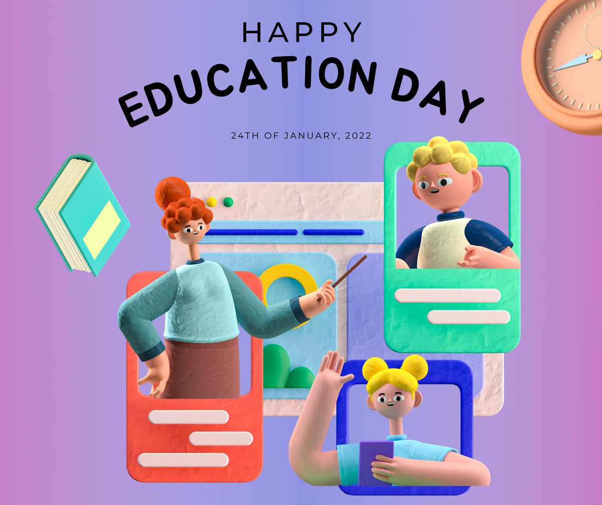 Today we're celebrating #InternationalEducationDay, celebrating  the role of education for peace and development.

You can celebrate the International Day of Education anywhere learning can take place.

Just celebrate the beauty of learning, peeps! 
#ExtremelyEUnited