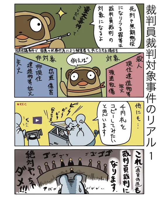 こんなんでも裁判員裁判なのです。

#弁護士 #法律事務所 #漫画 #四コマ漫画  #エッセイ漫画  #漫画が読めるハッシュタグ #マンガが読めるハッシュタグ #たぬじろう #食っていけない弁護士 